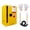 Yellow（23 x 18 x 35 in）, variant on 12 Gallon Fireproof Safety Cabinet, 18" x 18" x 23" Flammable Storage Cabinet, Galvanized Steel Safety Storage Cabinet with Manual Closing Doors for Commercial Industrial and Home Use