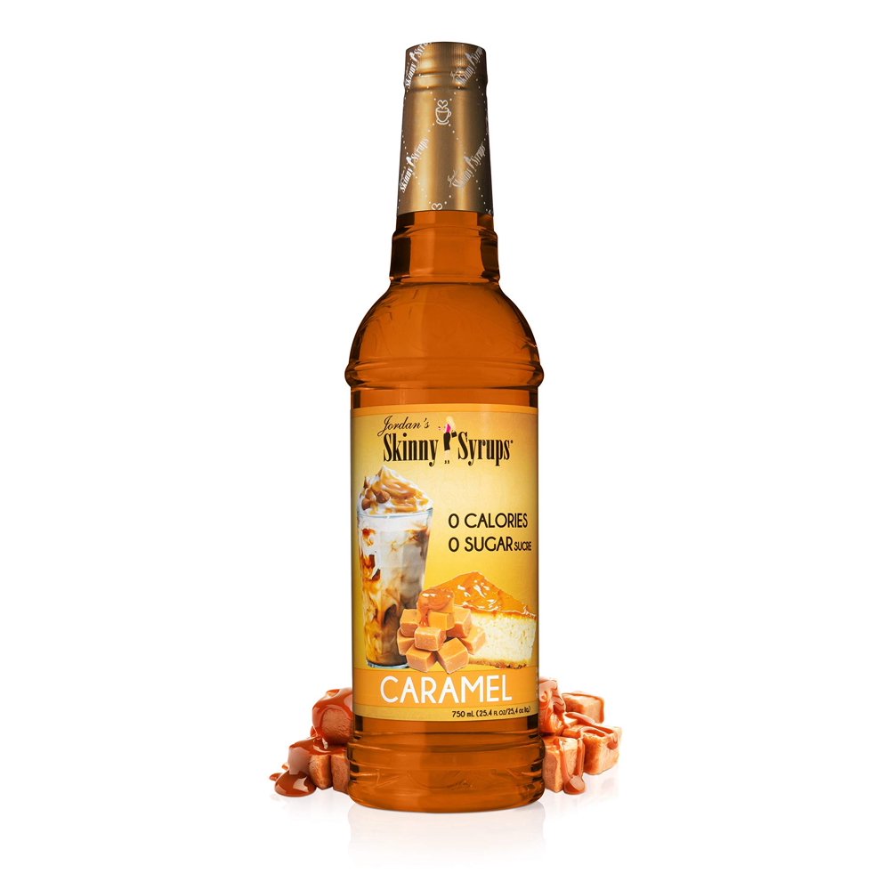 Jordan's Skinny Gourmet Syrups Sugar Free, Caramel, 25.4Ounce