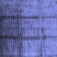 thumbnail image 1 of Ahgly Company Machine Washable Indoor Square Oriental Blue Industrial Area Rugs, 5' Square, 1 of 4