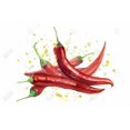 thumbnail image 3 of Piments Rouges - 24"x36 Pouces Toile - Impression à la Demande, 3 of 5
