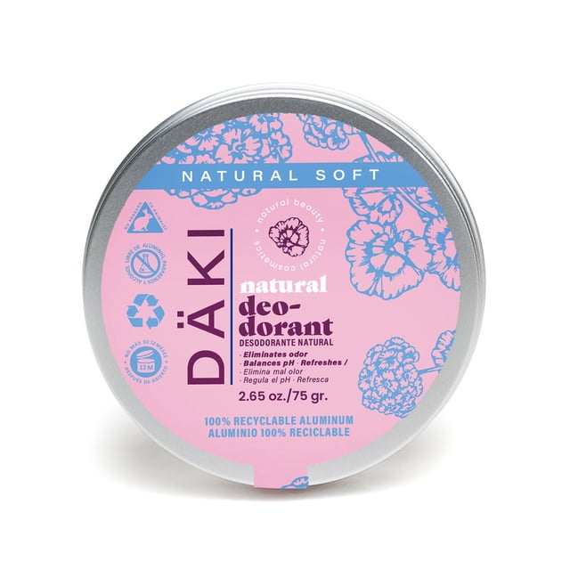 Desodorante Däki natural Crema Natural Soft 75 g