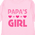 thumbnail image 4 of Inktastic Papas Girl Granddaughter Girls Long Sleeve Toddler T-Shirt, 4 of 5