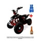thumbnail image 2 of KIT Mini Moto Infantil  Shahoma ATV05 Premium Cuatrimoto 49cc Roja y Negra, 2 of 2