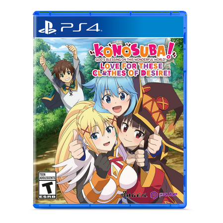 KONOSUBA - God's Blessing on this Wonderful World! Love For These Clothes Of Desire, PlayStation 4