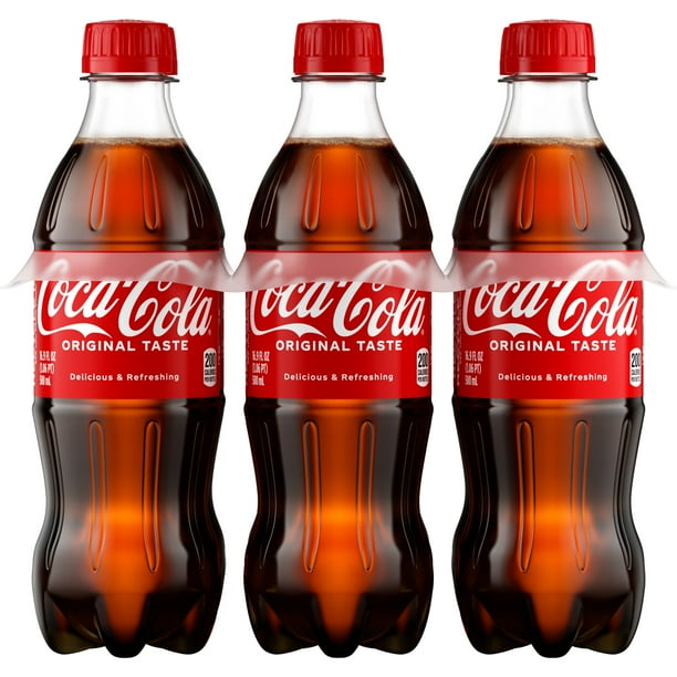 Coca-Cola Classic Soda, 16.9 fl oz Bottles, 6 Pack - Walmart