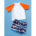 thumbnail image 7 of MuXiKeJi Clothes 2t Swimsuit Boys Breathable Beach Swimwear Boys Two Piece Swim Set Teen Boy Bathing Suit, 7 of 7