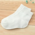 thumbnail image 3 of PatPat Chaussettes Unies pour Bébé / Tout-Petit, Lot de 5, Unisexe, 3 of 4