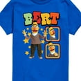 thumbnail image 3 of Sesame Street - Bert Photoreal - Toddler and Youth Short Sleeve Graphic T-Shirt, 3 of 5