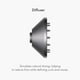 thumbnail image 3 of Dyson - Supersonic Hair Dryer - White/Silver Dyson Dyson - Supersonic Hair Dryer - White/Silver, 3 of 7
