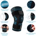 thumbnail image 6 of NEENCA Knee Brace for Knee Pain Relief, Compression Knee Sleeves with Patella Gel Pad & Side Stabilizers,Support for Arthritis, Meniscus Tear, Men Women,Blue-S, 6 of 8
