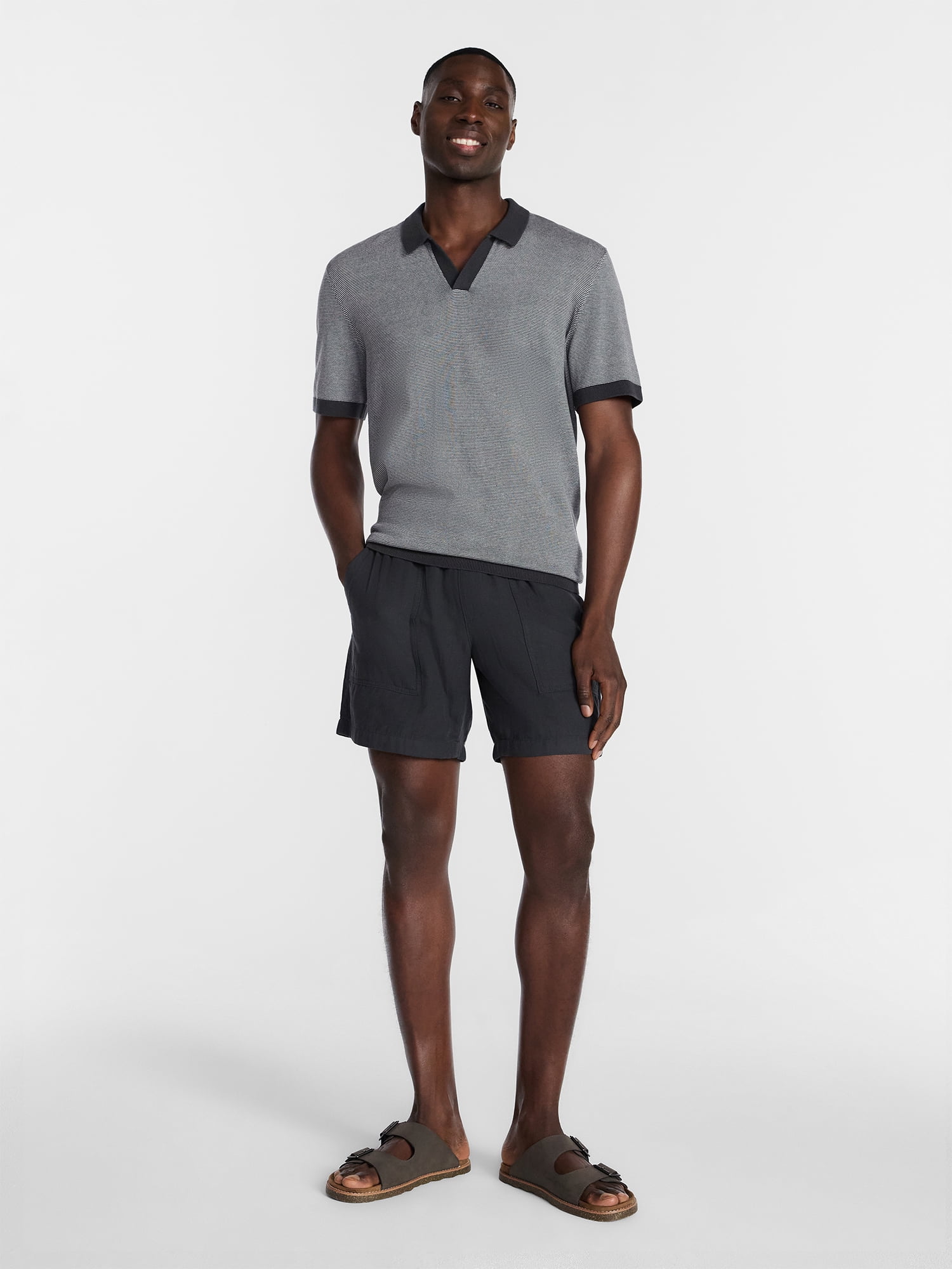 George Men's and Big Men's Beach Shorts, 7" Inseam, Sizes S-3XL