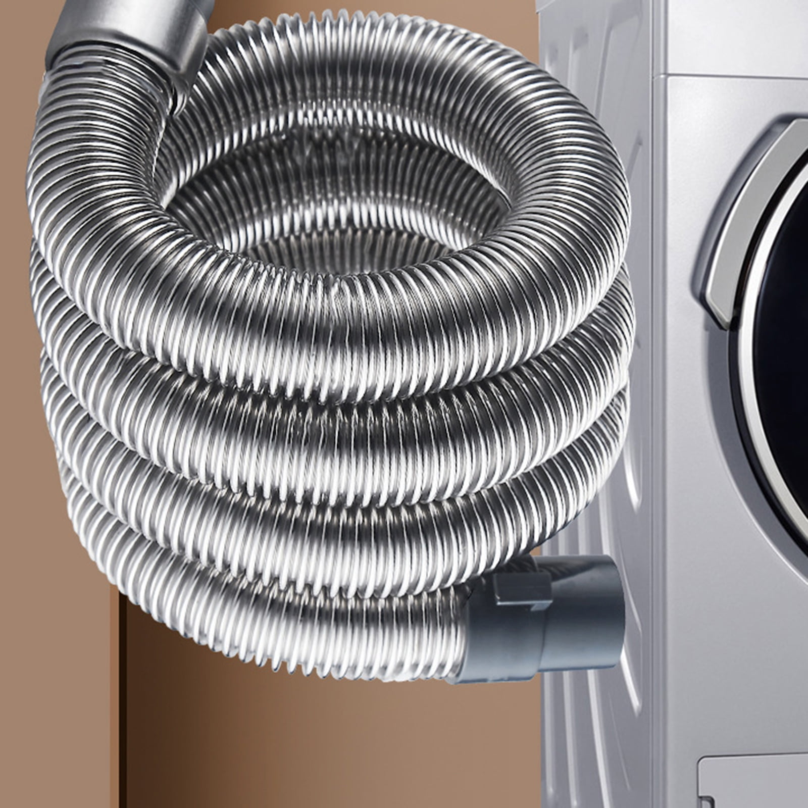 Multifuntional Stainless Steel Drain Hose Washing Machines Hose Suitable for Home and Small Business Environments