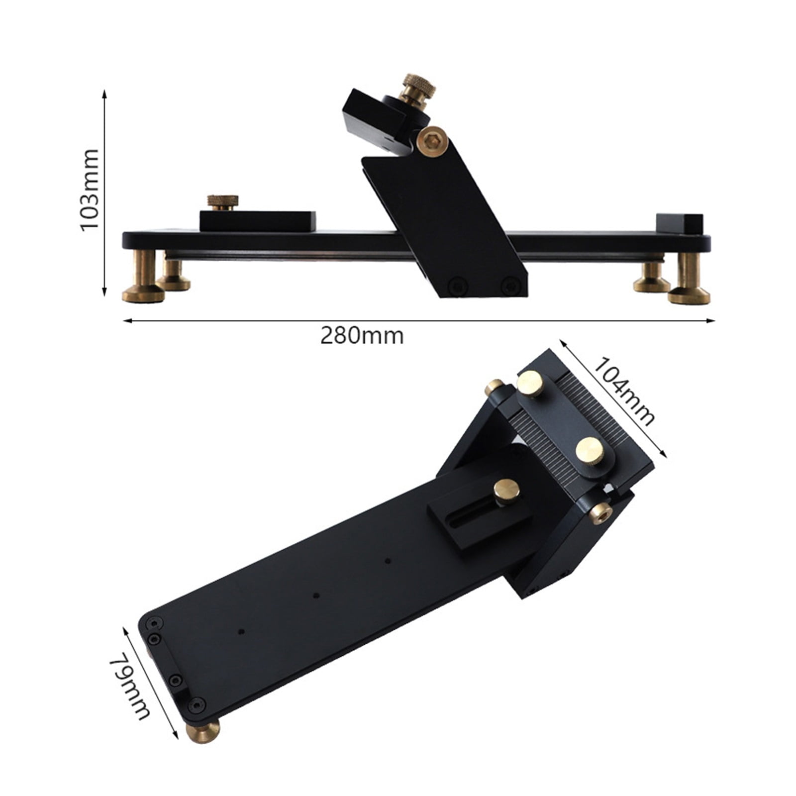 Fixed Angle Aluminum Wood Chisel Sharpening Frame Quick Knife Sharpener Stone Tool Non-slip Sharpener Woodworking Tools