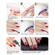 thumbnail image 3 of 11 Pieces/set 3D Magnet Stick Magnetic Cat Eye Pen Drawing Vertical Stick For Nail Gel Polish Magical Nail Tools, 3 of 4