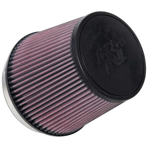 K&N Universal Clamp-On Air Filter: High Performance, Premium, Washable, Replacement Engine Filter: Flange Diameter: 6 In, Filter Height: 6.5 In, Flange Length: 1 In, Shape: Round Tapered, RU-1014