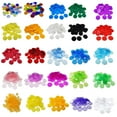 thumbnail image 5 of Baohd 100PCS/Set Plastic 19mm Chips Multi Color Markers Fun Family Club Children Game Supplies Counting Math Toys, 5 of 5