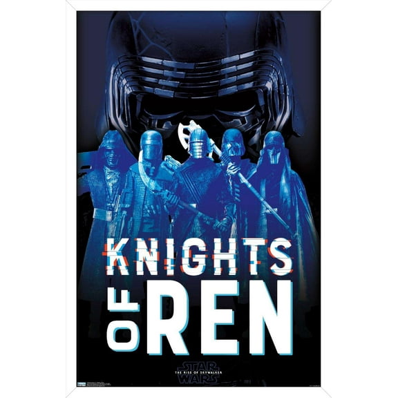 Star Wars: The Rise Of Skywalker - Knights Of Ren Wall Poster, 14.725" x 22.375", Framed