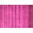 thumbnail image 1 of Ahgly Company Indoor Rectangle Oriental Pink Modern Area Rugs, 8' x 10', 1 of 4