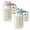 Pink+Blue-32 Ounces, variant on Mason Jar Food Storage Containers Gray+Black 64 Ounces Drink Pitcher