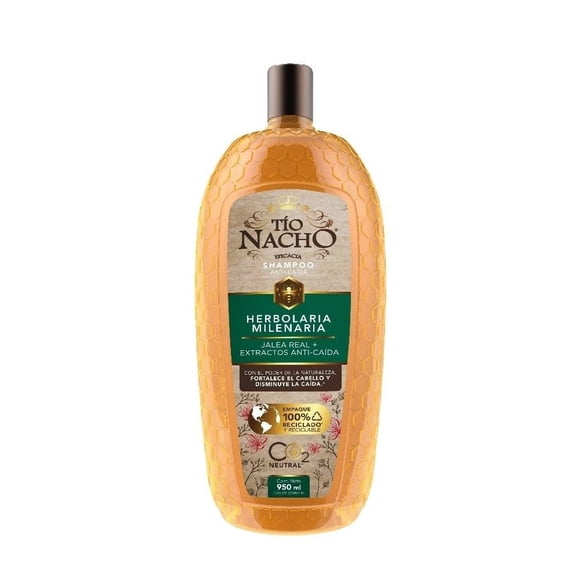 Shampoo Tío Nacho herbolaria milenaria 950 ml