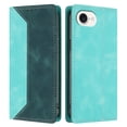 thumbnail image 2 of Funda FOXDOCK para iPhone 16e de Cuero Premium Bicolor con Ranuras RFID, Carcasa Tipo Billetera Antigolpes y Soporte Plegable, 2 of 6