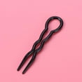 thumbnail image 5 of 12Pcs U Shaped Hair Pins Plastic Hair Style Grip Pins Wavy Hair Braid Twist Styling Clip Pin for Women Girls, 5 of 5