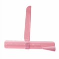 thumbnail image 1 of Pink Plastic Adjustable Fondant Cake Scraper Icing Piping edge smoother cream smoother Cream Spatula Edges Smoother Baking Tool, 1 of 1
