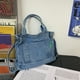 thumbnail image 1 of Bolso De Hombro Bolso de viaje de mezclilla Moda grande Casual Correa ajustable Portátil para viajes, 1 of 9
