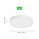 thumbnail image 2 of Lámpara de techo redonda LED de montaje empotrado de 24W 2520lm para pasillo de dormitorio Abanopi Lámpara de techo, 2 of 7