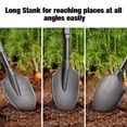thumbnail image 4 of Yescom Clay Spade Chisel Shovel Scoop Bit for 1-1/8 Hex Shank Electric Demolition Jack Hammer Garden Lawn, 4 of 9