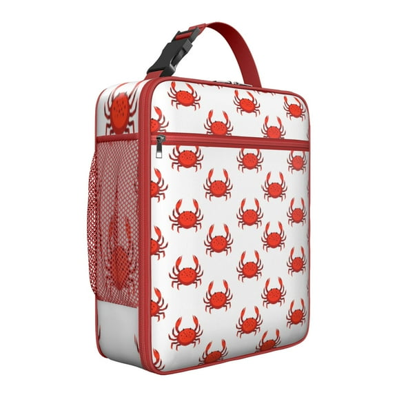 Premium Insulated Crab Lunch Box for Men & - Reusable Lunch Bag with,Hour Temperature Retention, Compact & Lightweight Design for Office, Work, Picnic, Travel - Durable Lunch Tote for Adults.