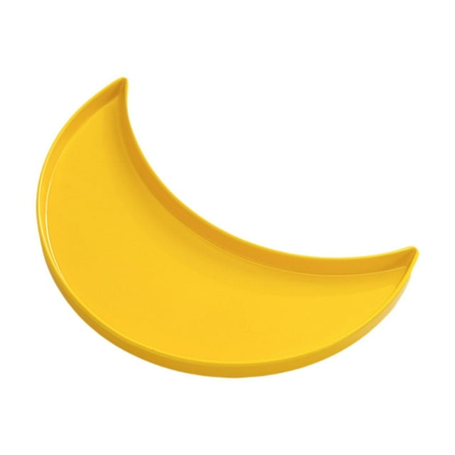 Bandeja de almacenamiento para el hogar,Plato eid de Ramadán,bandeja de cerámica para servir luna,bandeja de plato con forma de luna eid mubarak,Bandeja de postre,vajilla,bandeja de