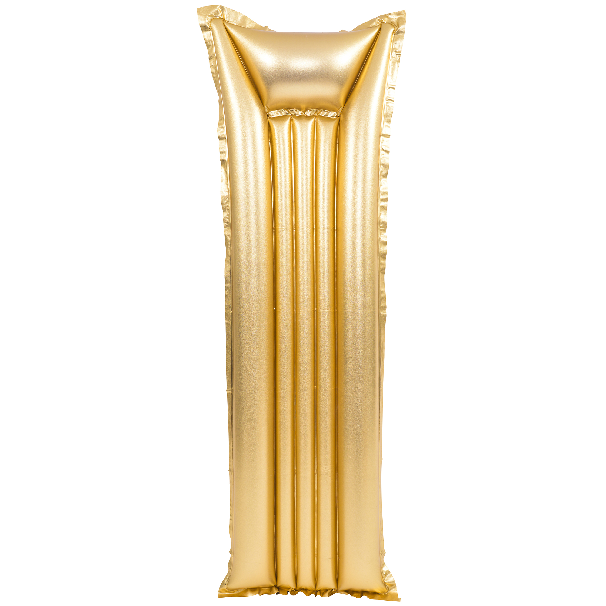 Inflatable Gold Swimming Pool Mattress Float, 72Inch