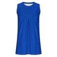 thumbnail image 4 of FAIWAD Camisole pour Femmes Smmuer Col Rond Sans Manches Tuniques Décontractées Froncées Grande Taille Chandails à Enfiler, 4 of 4