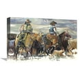 thumbnail image 1 of Global Gallery's 'The Roundup' By Marilyn Hageman Stretched Canvas Wall Art, 1 of 1