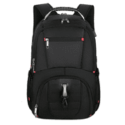 Matein 45L Travel Backpack 17.3" TSA-Friendly Laptop Bag - Black