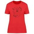 thumbnail image 1 of Cute Flowers Love Llama T-Shirt Women -Image by Shutterstock, Female Large, 1 of 2