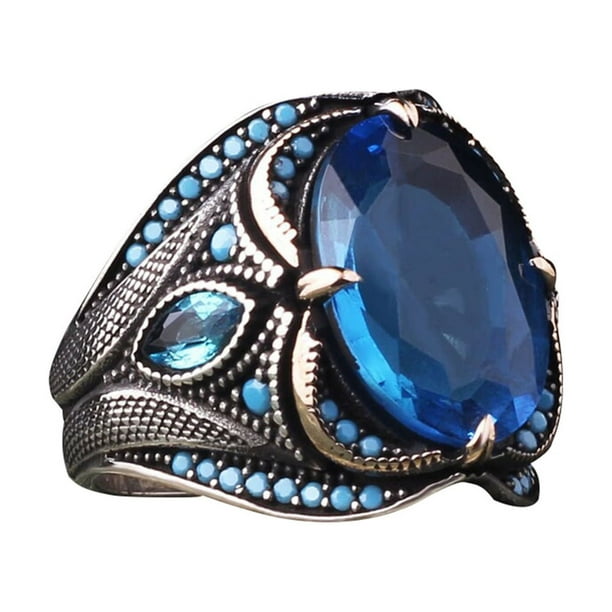 Anillo grabado de la vendimia para los hombres y las mujeres de la joyería de moda Accesorios Populares