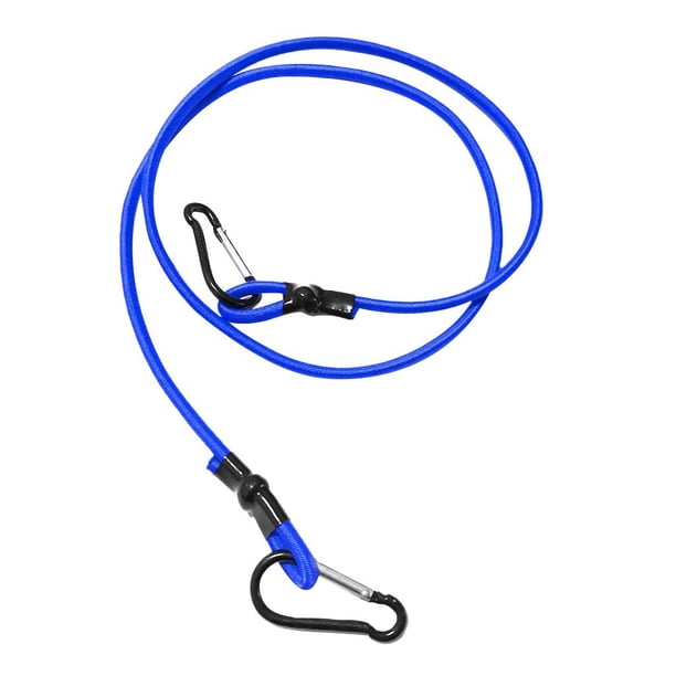 0,16 '' elástico fuerte Kayak canoa correa de remolque línea de remolque cordón de seguridad con Azul Sharpla Cordón de seguridad para kayak