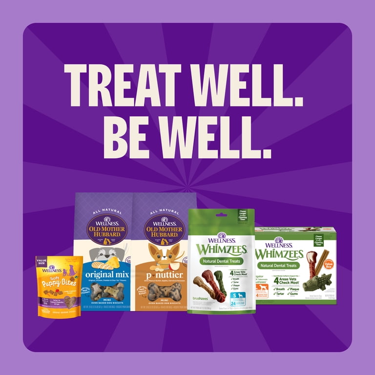 WHIMZEES by Wellness Dental Chews for Dogs, Good Breath & Teeth