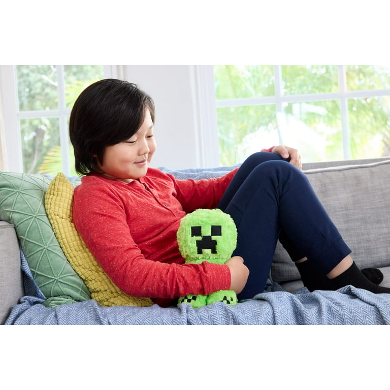 Minecraft Creeper Plush Toy, 8-inch Collectible Soft Doll Inspired