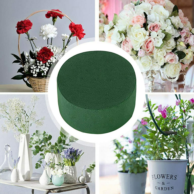 12pcs Round Floral Foam Blocks, Wet And Dry Foam Bricks For Fresh And  Artificial Flowers, Perfect For Wedding Decor, DIY Crafts, And Party  Decorations