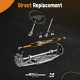 thumbnail image 5 of maXpeedingrods Hydraulic Power Steering Rack and Pinion for Toyota Tacoma 2.4L 2.7L 3.4L RWD 1995-1997, Replace# 26-1698, 4425035020,44250-35020, 5 of 7