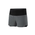 thumbnail image 6 of hotojiny Men's 2 in 1 Shorts with Liner Elastic Waist Colorblock Running Gym Shorts Stylish Quick Dry Training Sweat Shorts, 6 of 6