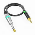 thumbnail image 2 of 30cm-10m 3.5mm to 6.35mm Stereo Audio Cable Male to Male TRS Cord Guitar Adapter Wire for Home Theater and Amplifiers, 2 of 9