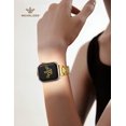 thumbnail image 5 of Wearlizer Gold Silver Stainless Steel Watch Band Compatible with Apple Watch Bands 38/40/41/42/44/45/46/49mm Women Metal Strap for Iwatch Series 11/10/9/8/7/6/5/4/3/SE/Ultra, 5 of 6