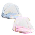 thumbnail image 2 of Portable Folding Travel Crib Mosquito Net With Pillow Baby, 2 of 5