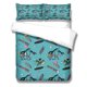 thumbnail image 1 of Cubierta de edredón Conjuntos de ropa de cama de buceo Cubiertas de almohadas cómodas Fibra de poliéster Decoraciones de cumpleaños Conjunto de colchas para dormitorio S 3 piezas Eigraketly HA011565-03, 1 of 7
