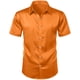 thumbnail image 4 of pstuiky Camisas de vestir de manga corta para hombre, Camisa informal de manga corta con solapa y botones de color liso para fiesta de baile para hombre camisas casuales para hombre xl, 4 of 8