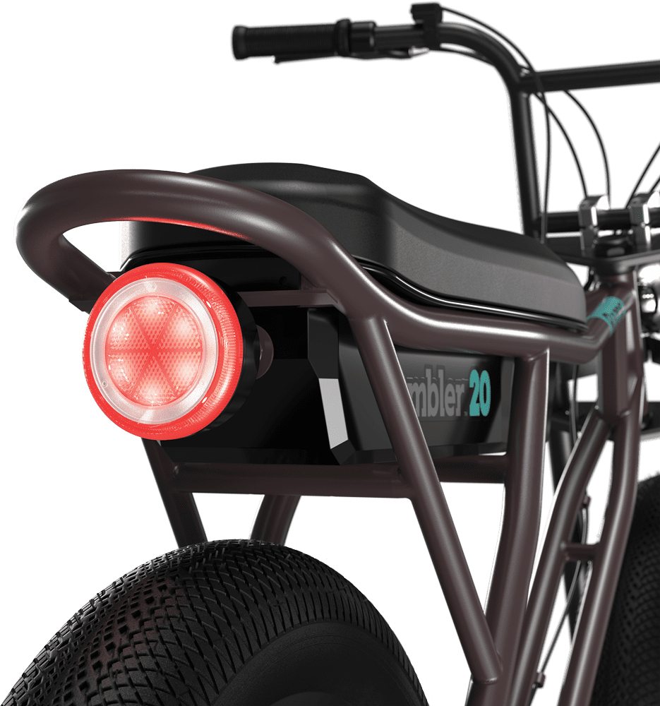 Razor Rambler 20 – Class 2 Retro Style 500W Adult Electric Bike, up to 19.9 mph & 16 Miles of Range